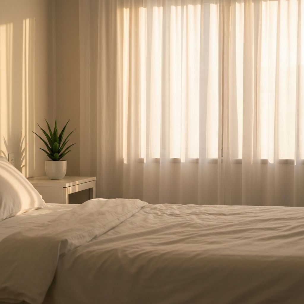 Mañana luminosa y ambiente fresco